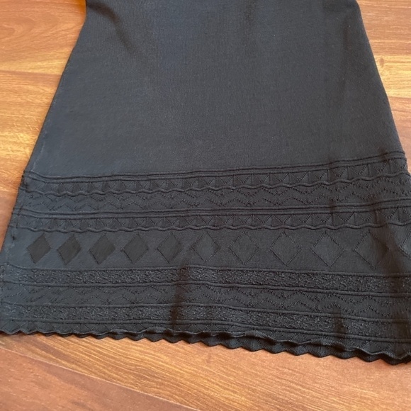 🌿SALE🌿BEBE Black Sleeveless Mini Dress size Medium - Picture 4 of 8